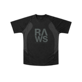 RAWS Trail-T-shirt voor heren - Zwart