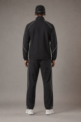 RAWS Men's Trail Track Pants - Black | Trail Running Performance
