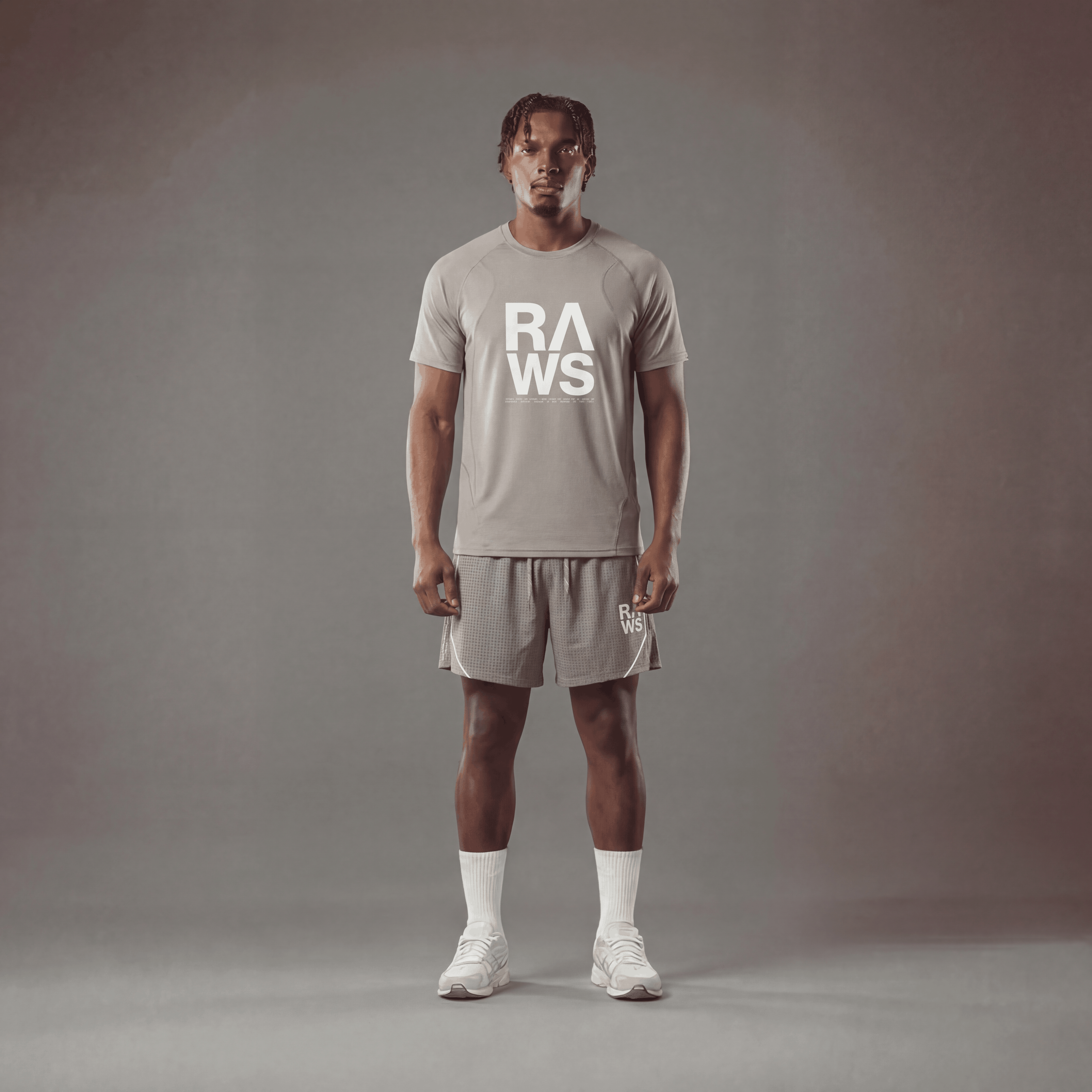 RAWS TRAIL MESH SHORTS : STONE