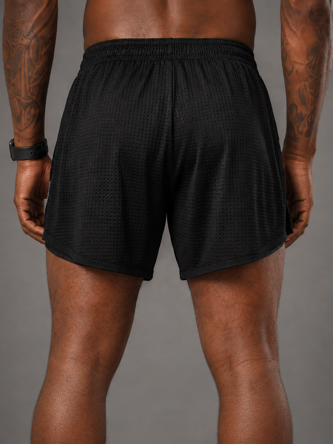RAWS Men's Trail Mesh Shorts - Black | Trail Running Performance