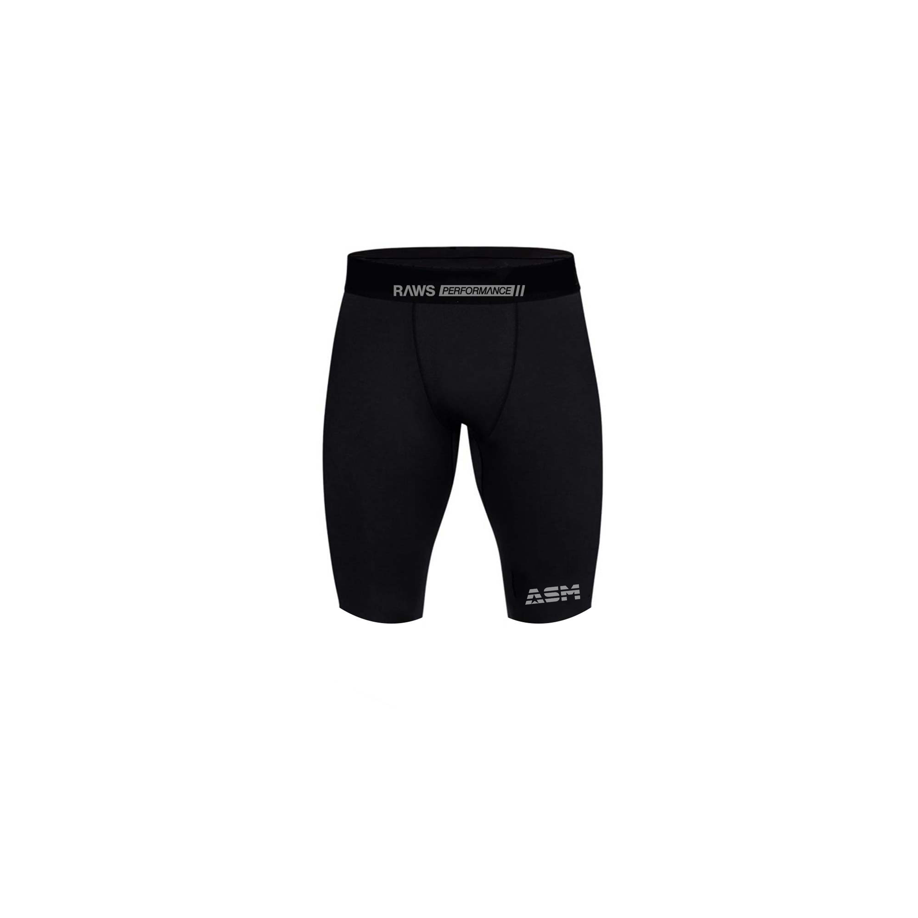 RAWS X ASM BASE LAYER SHORTS : BLACK : [PERFORMANCE]