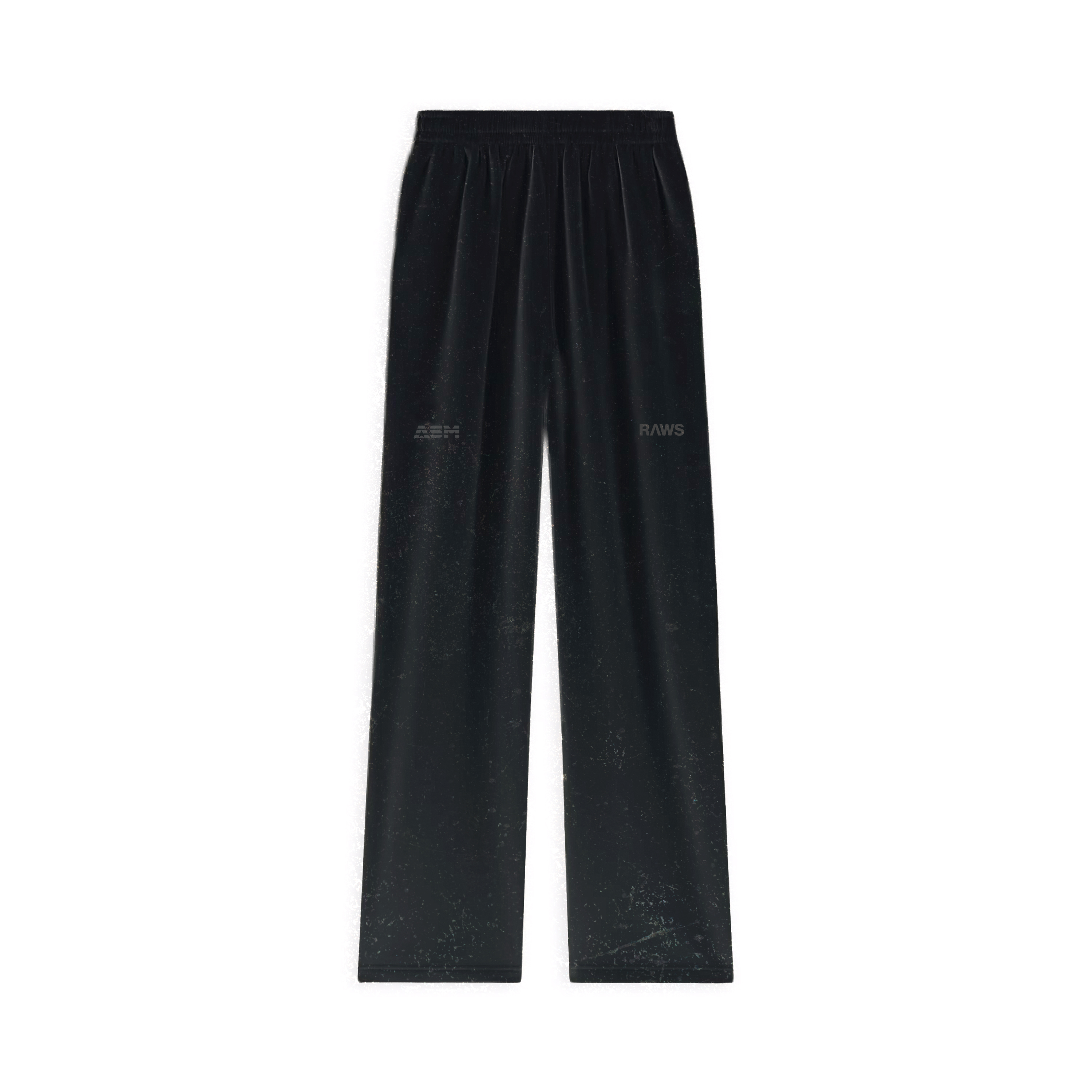 RAWS X ASM COTTON SWEATPANTS : BLACK