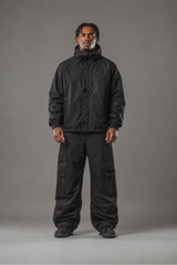 RAWS Men's Ski Jacket - Black | Technical Ski Activewear