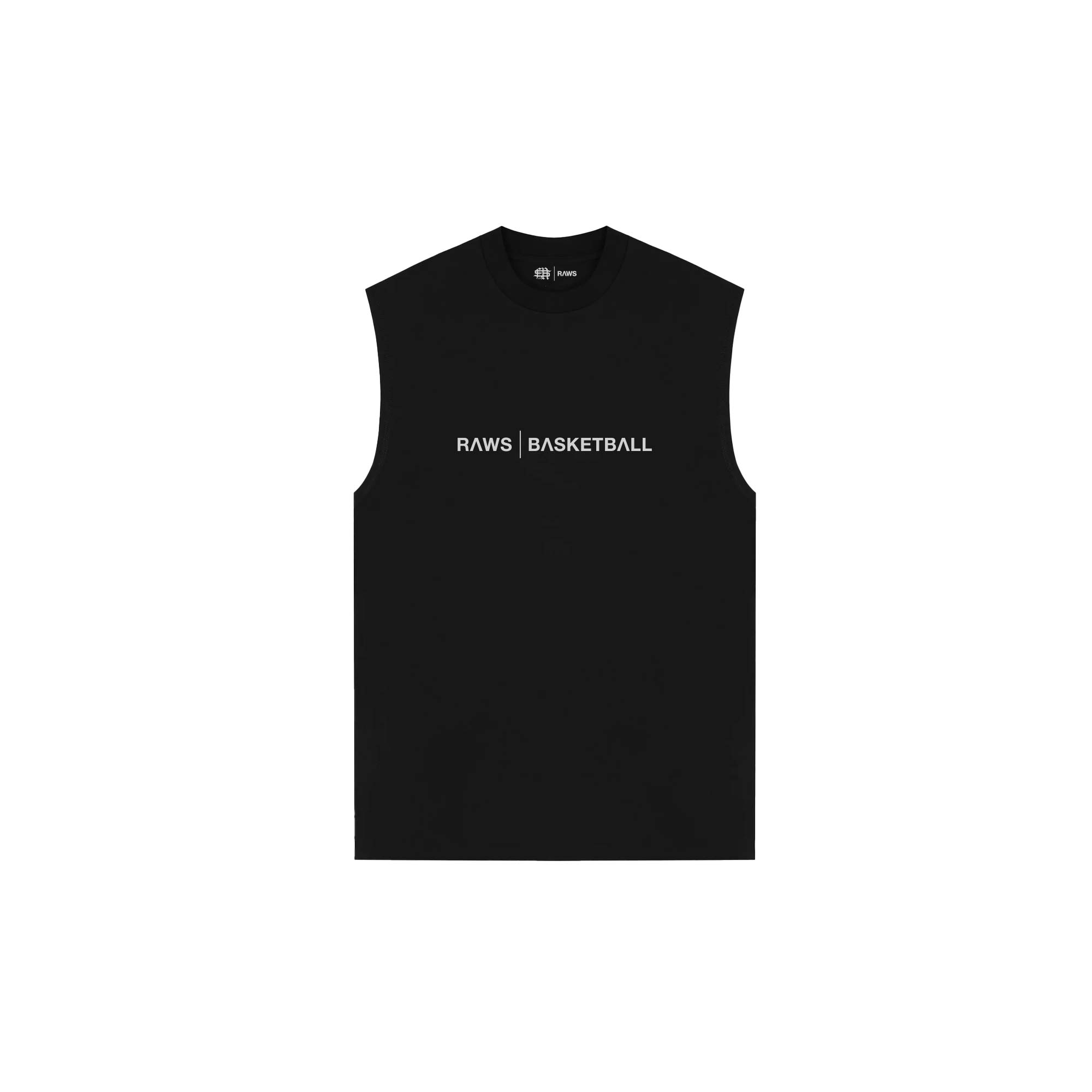 RAWS Men's Basketball Off-Court Tank Top - Black