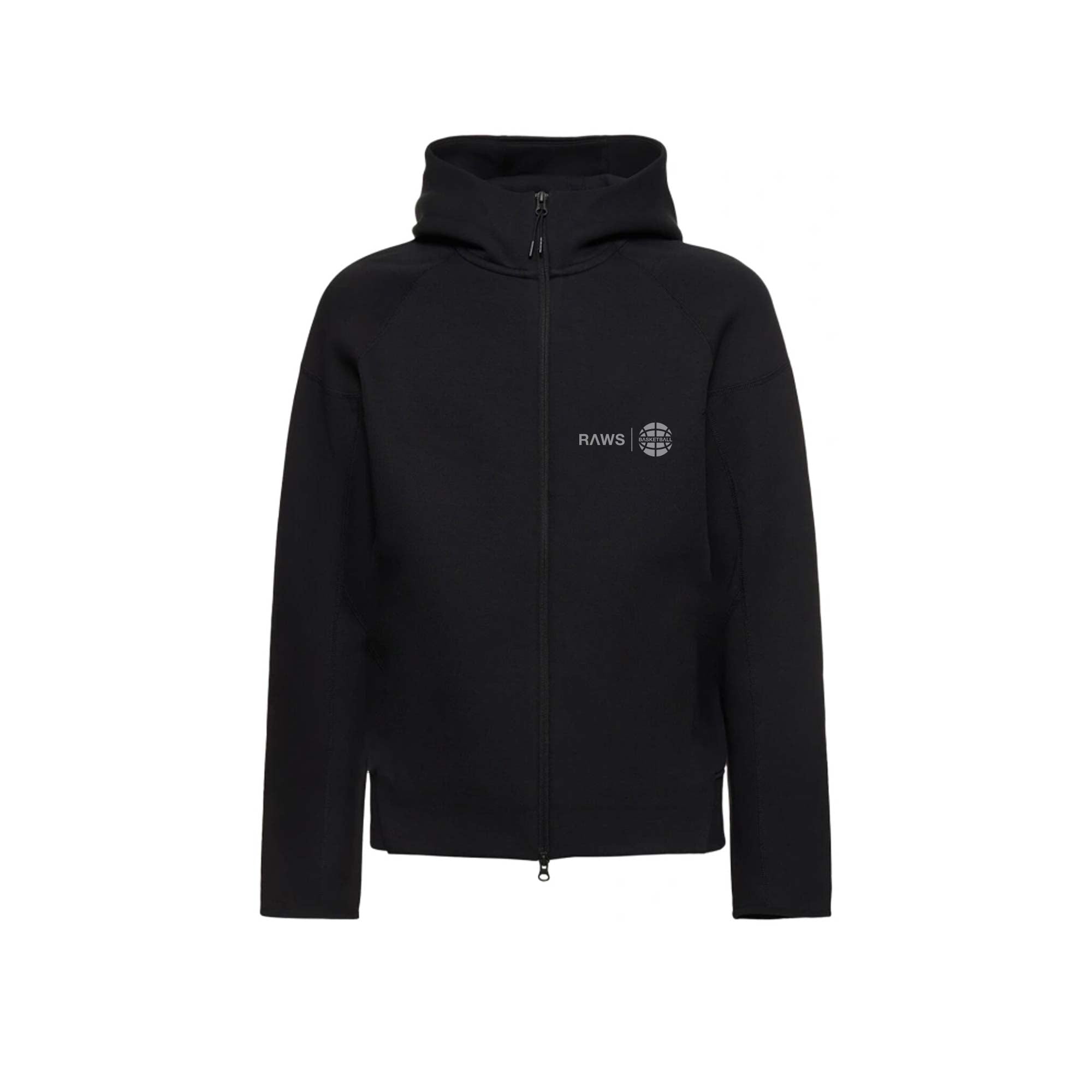 RAWS Men's Basketball Tech Hoodie - Black