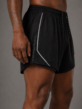 RAWS Men's Trail Mesh Shorts - Black | Trail Running Performance
