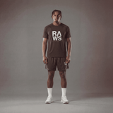 RAWS TRAIL T-SHIRT : BROWN