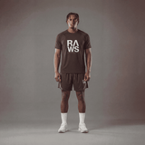 RAWS TRAIL T-SHIRT : BROWN