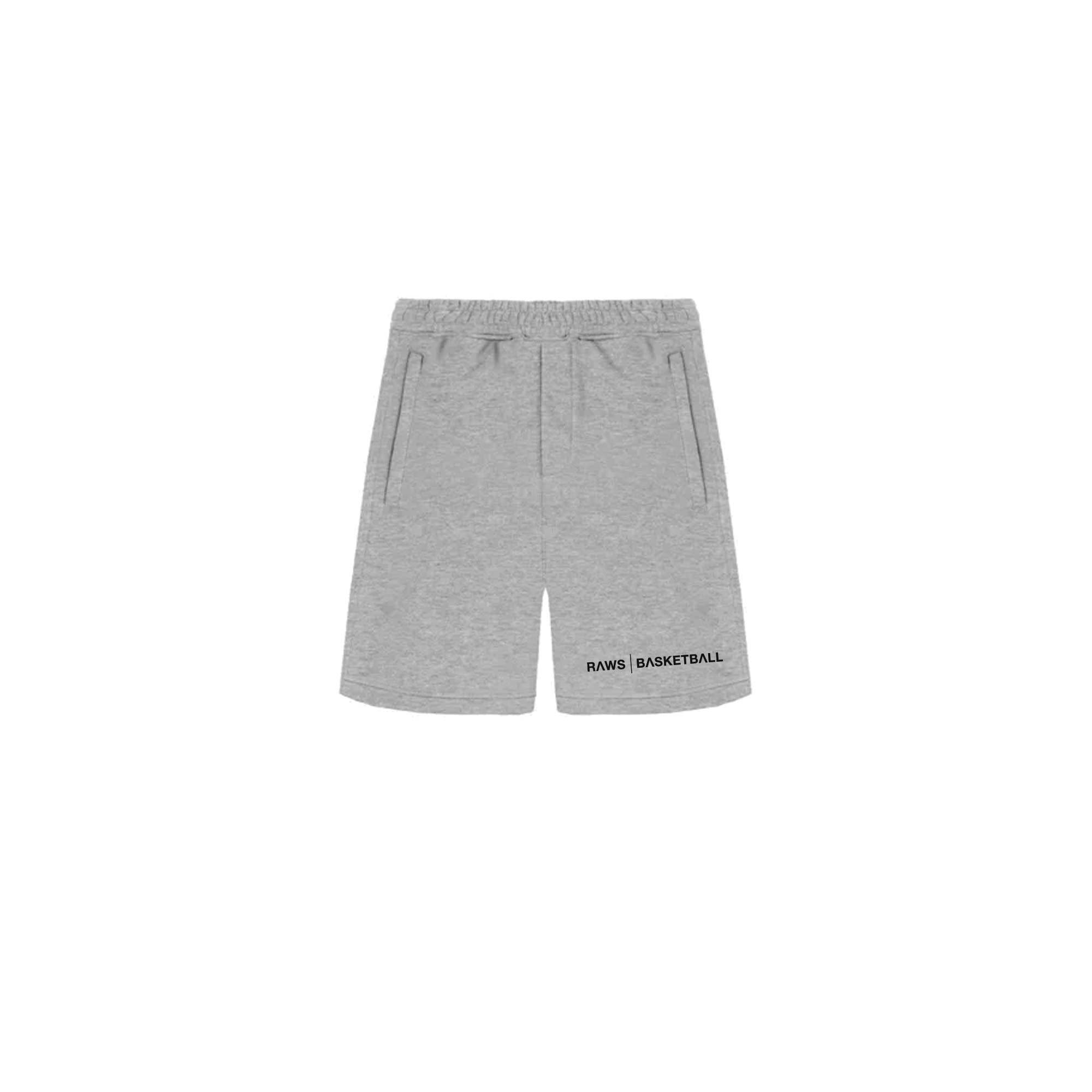 RAWS Men's Basketball Off-Court Shorts - Grey