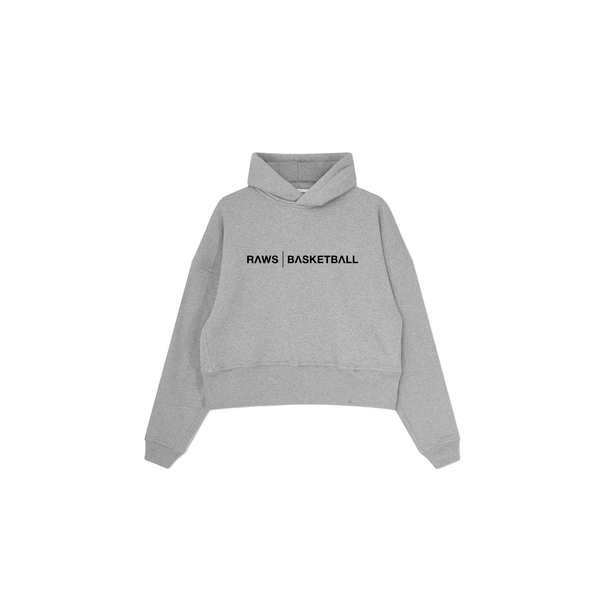 RAWS Men's Basketball Off-Court Hoodie - Grey