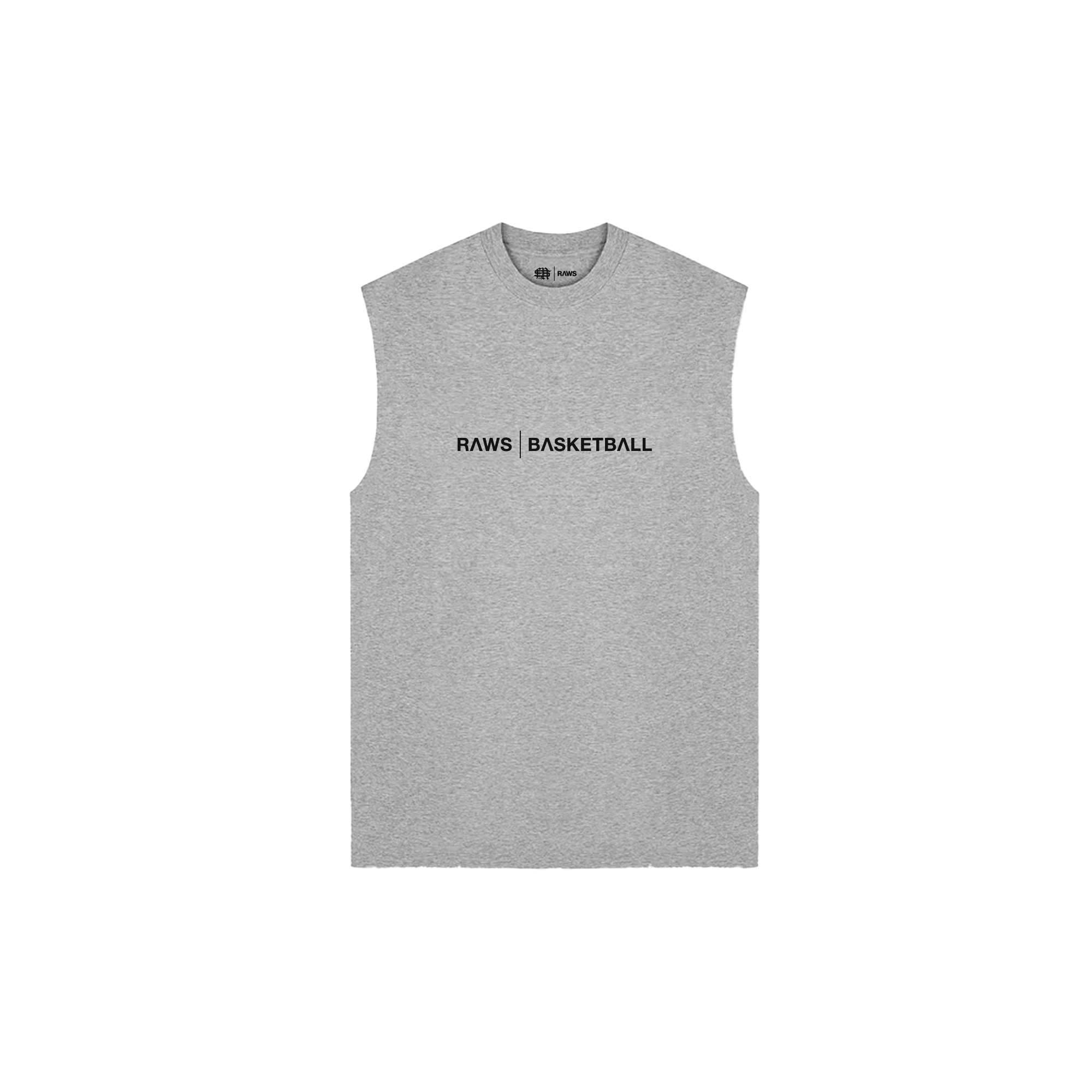 RAWS Men's Basketball Off-Court Tank Top - Grey