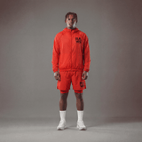 RAWS KOMPRESSIONS-SHORTS : ROT / SCHWARZ