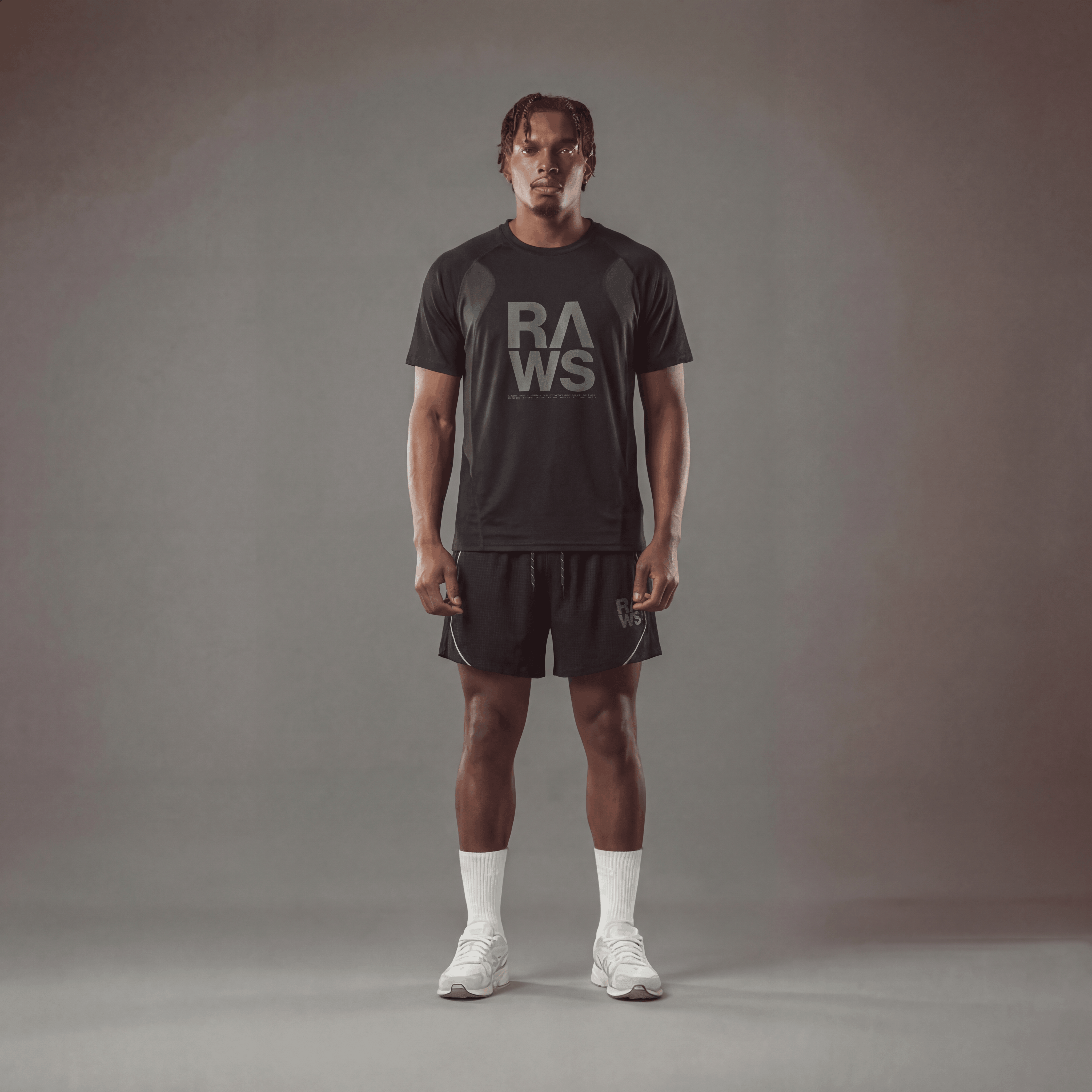 RAWS TRAIL T-SHIRT : BLACK