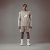 RAWS TRAIL LONG SLEEVE T-SHIRT : STONE