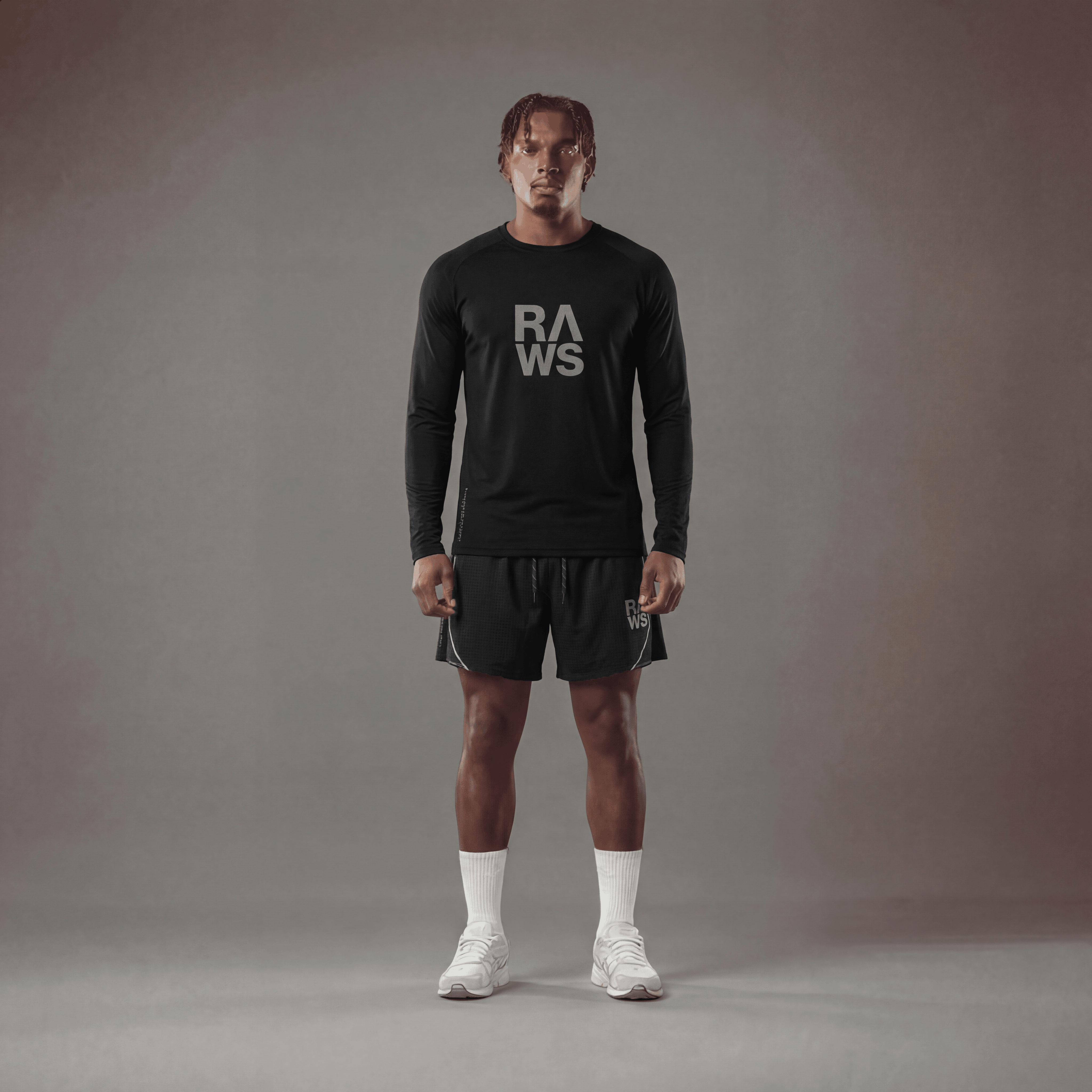 RAWS TRAIL LONG SLEEVE T-SHIRT : BLACK