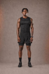 RAWS Men's Compression Vest - Black | High Performance Compression