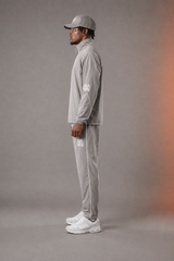 RAWS Men's Trail Track Jacket - Stone | Trail Running Performance