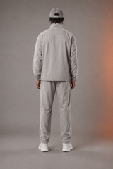 RAWS Men's Trail Track Jacket - Stone | Trail Running Performance
