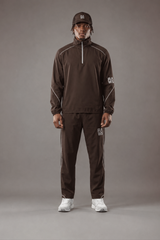 RAWS Men's Trail Track Jacket - Brown | Trail Running Performance
