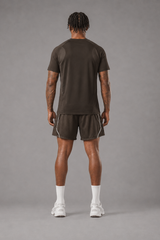 RAWS Men's Trail T-Shirt - Brown | Trail Running Performance