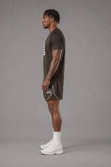 RAWS Men's Trail T-Shirt - Brown | Trail Running Performance
