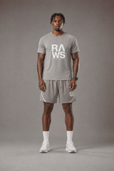 RAWS Men's Trail T-Shirt - Stone | Trail Running Performance