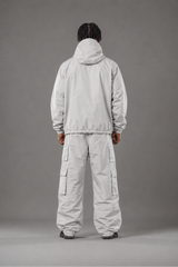 RAWS Men's Ski Jacket - Silver | Technical Ski Activewear