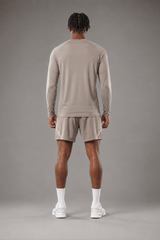 RAWS Men's Trail Long Sleeve T-Shirt - Stone | Trail Running Performance