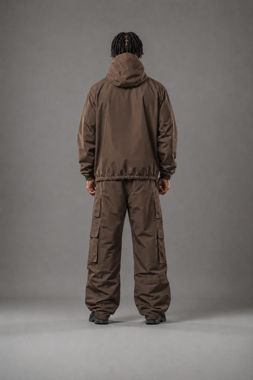 RAWS Men's Ski Jacket - Brown | Technical Ski Activewear