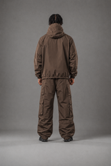 RAWS Men's Ski Jacket - Brown | Technical Ski Activewear