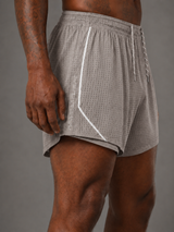 RAWS Men's Trail Mesh Shorts - Stone | Trail Running Performance