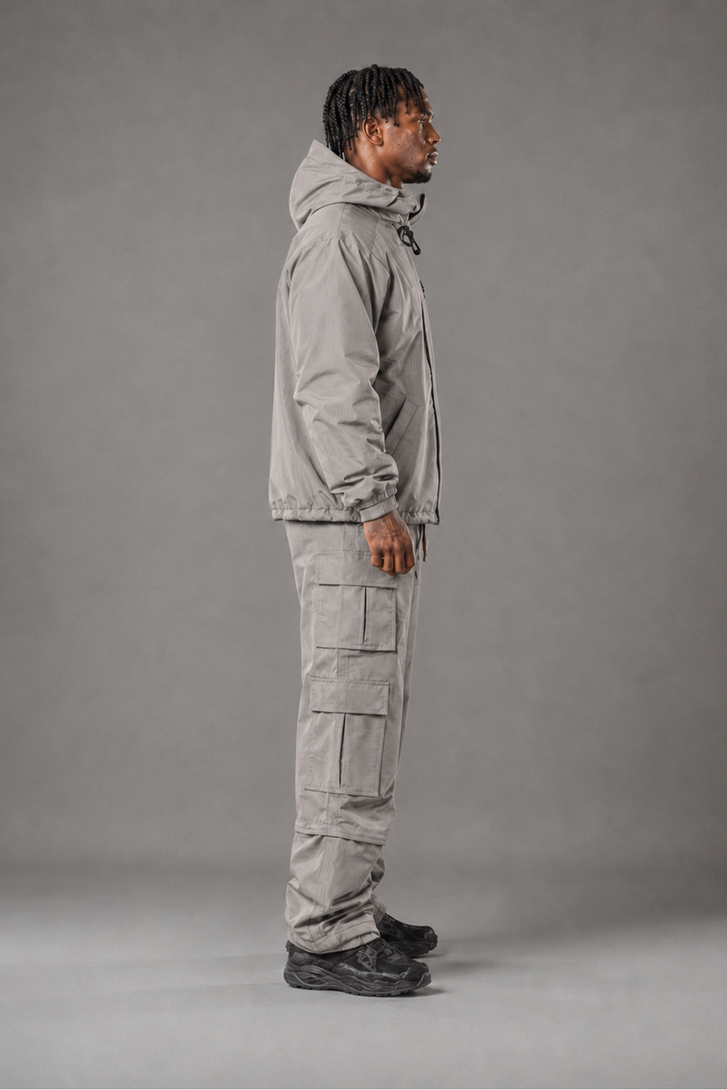 RAWS Men's Ski Jacket - Stone | Technical Ski Activewear
