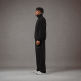 RAWS Men's Essentials Nylon Tracksuit Pants - Black | Premium Everyday Activewear