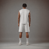 RAWS Men's Essentials Sleeveless T-Shirt - Grey | Premium Everyday Activewear