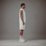 RAWS Men's Essentials Sleeveless T-Shirt - Grey | Premium Everyday Activewear