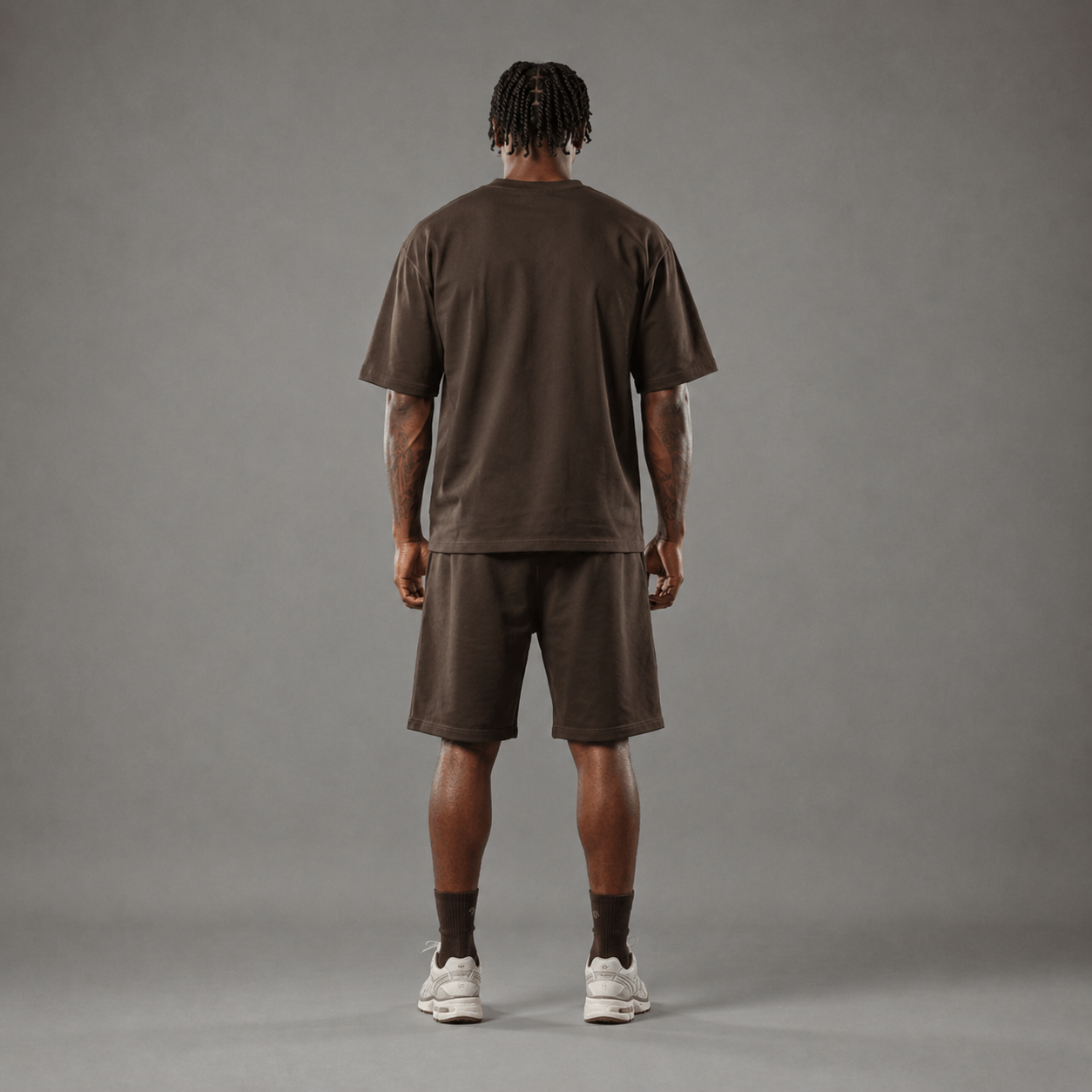 RAWS Men's Essentials T-Shirt - Brown | Premium Everyday Activewear