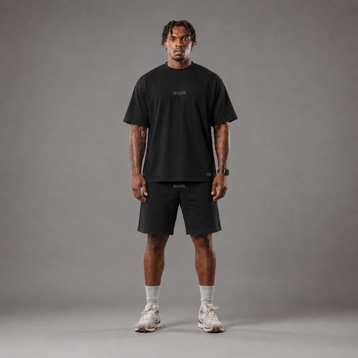 RAWS Men's Essentials T-Shirt - Black | Premium Everyday Activewear