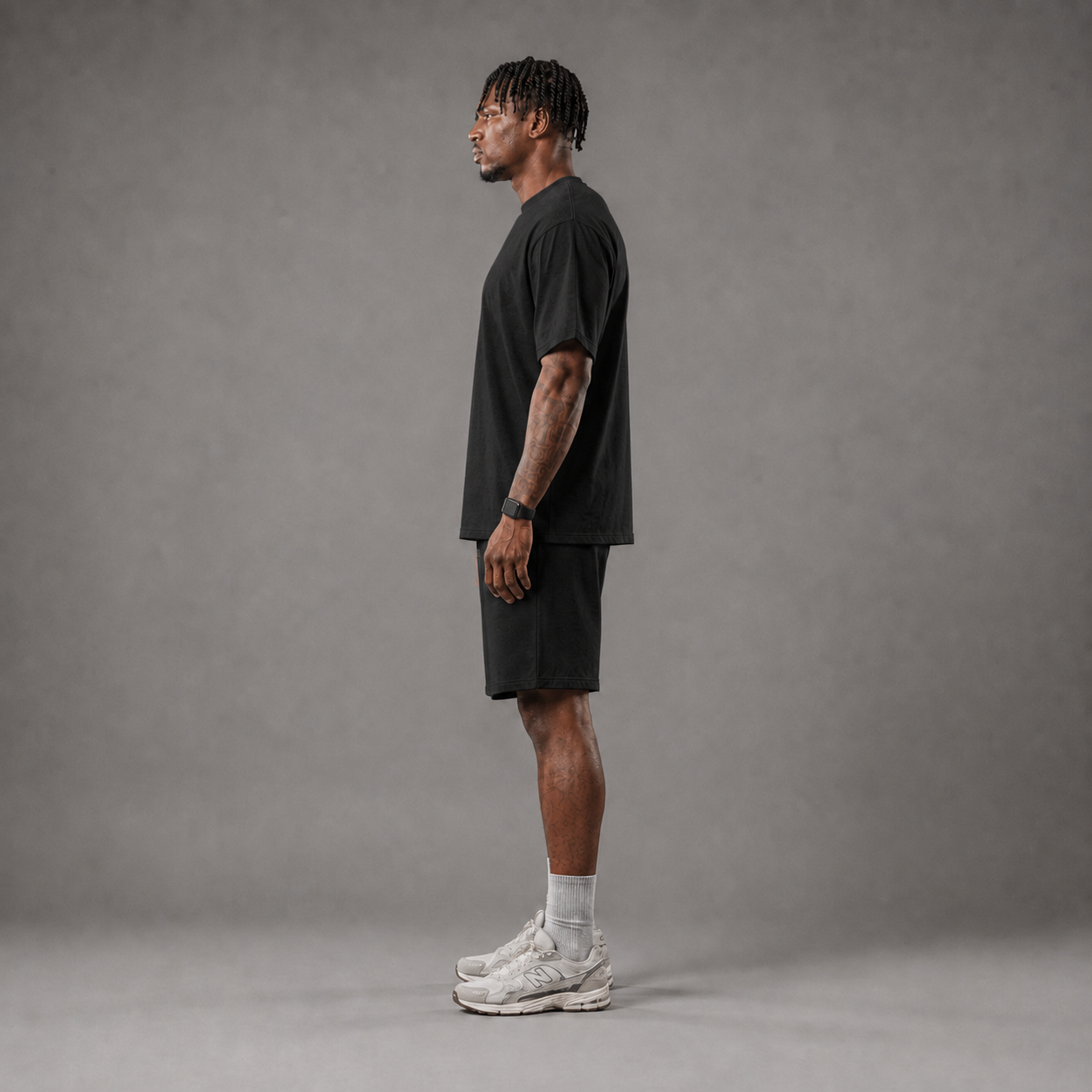 RAWS Men's Essentials T-Shirt - Black | Premium Everyday Activewear