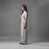 Maglietta da donna a maniche corte RAWS - Grigio | Abbigliamento sportivo da donna ad alte prestazioni