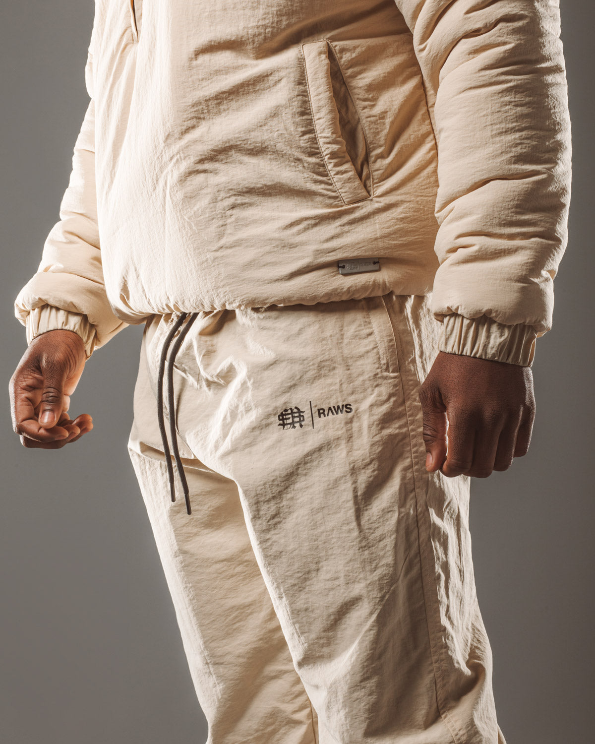 RAWS Warm Up Track Pant : Sand