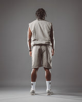 RAWS Warm Up Track Shorts : Grey