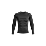 RAWS Men's Long Sleeve Compression T-Shirt - Black | High Performance Compression
