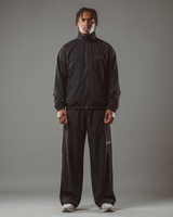RAWS ESSENTIALS+ NYLON TRACKSUIT JACKET : BLACK