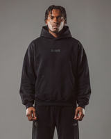 RAWS ESSENTIALS+ HOOD : BLACK
