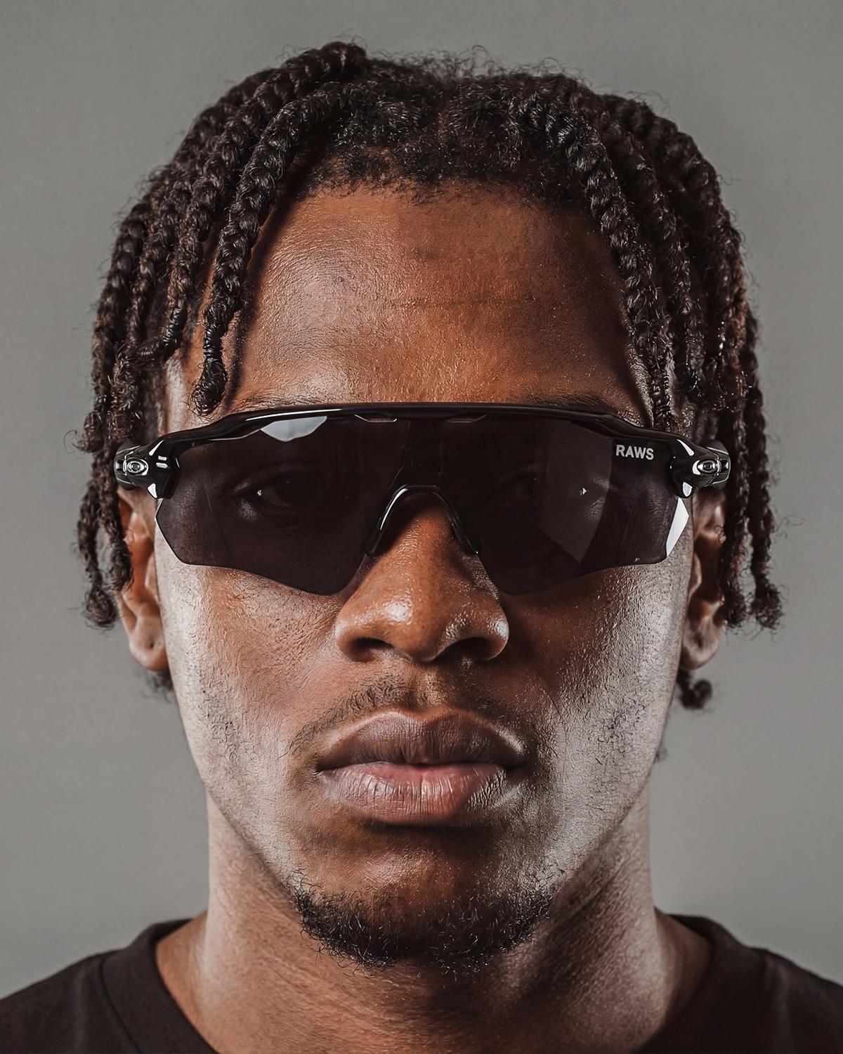 RAWS+ RACER SUNGLASSES : BLACK