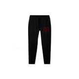 RAWS RUNNING PANTS : BLACK / RED