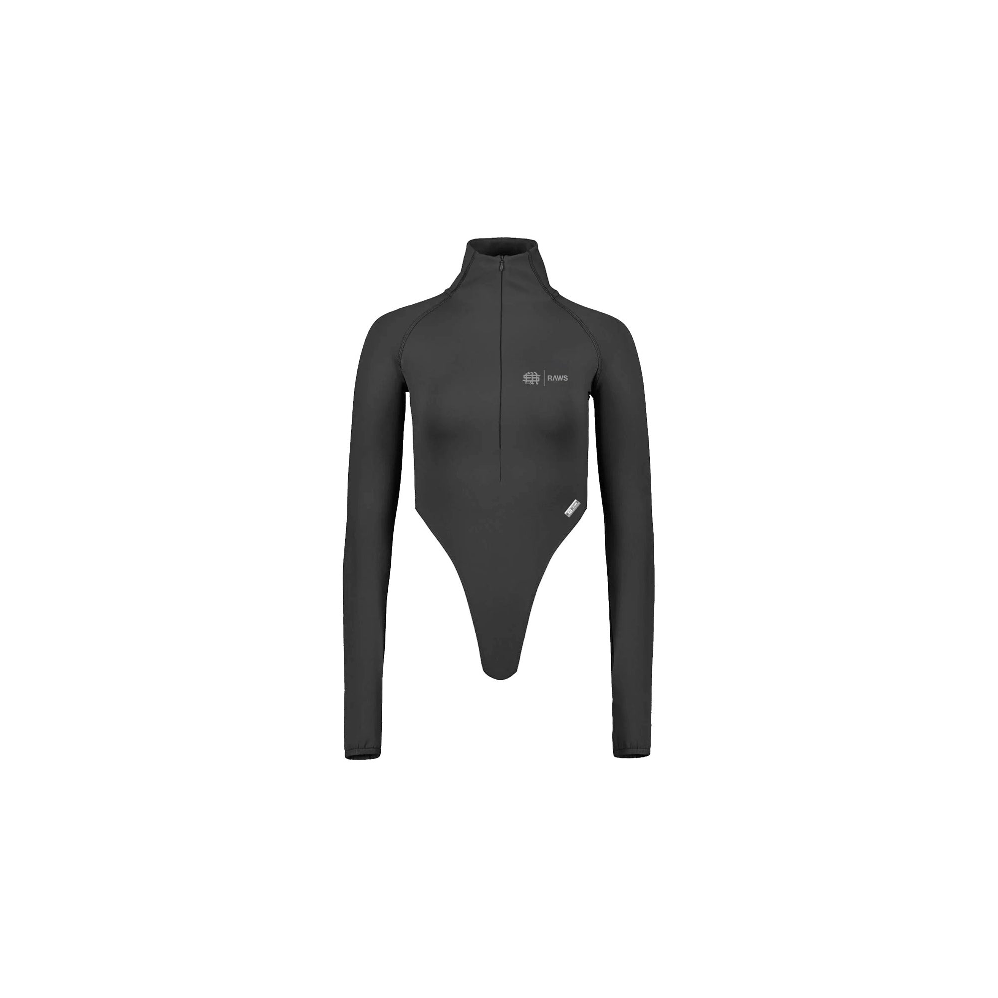 RAWS Womens Bodysuit : Black