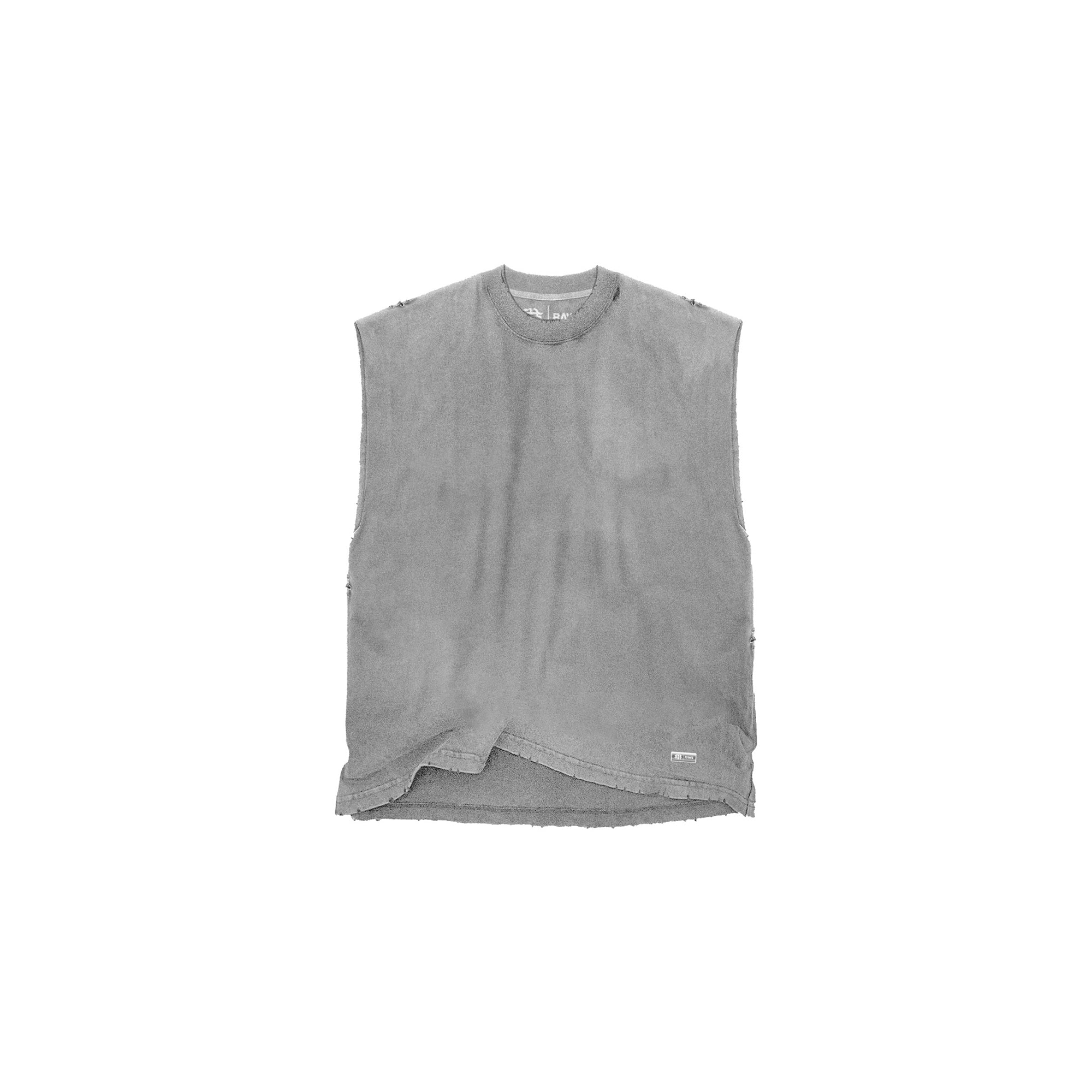 RAWS Heavyweight Sleeveless Tee : Grey