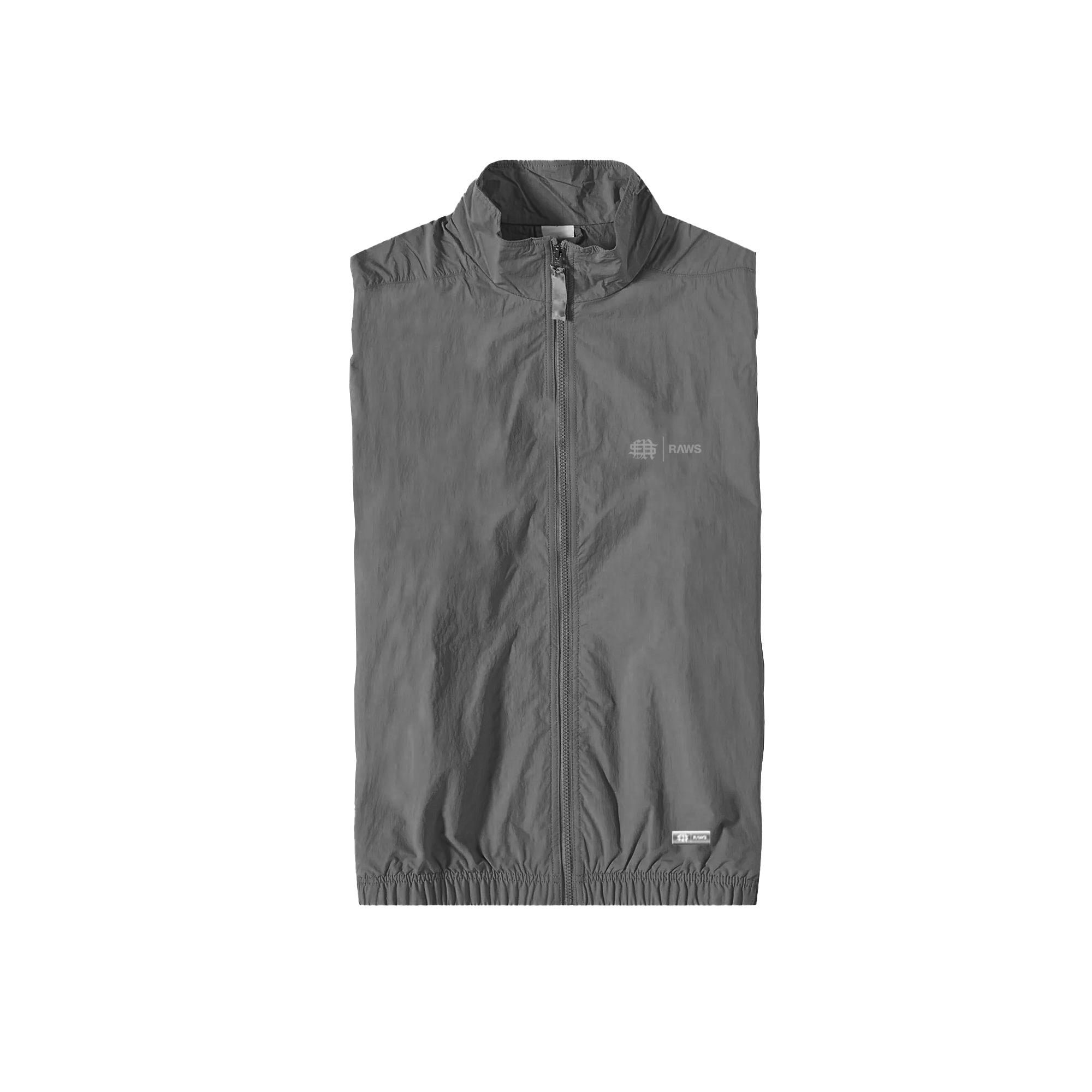 RAWS Warm Up Track Vest : Grey