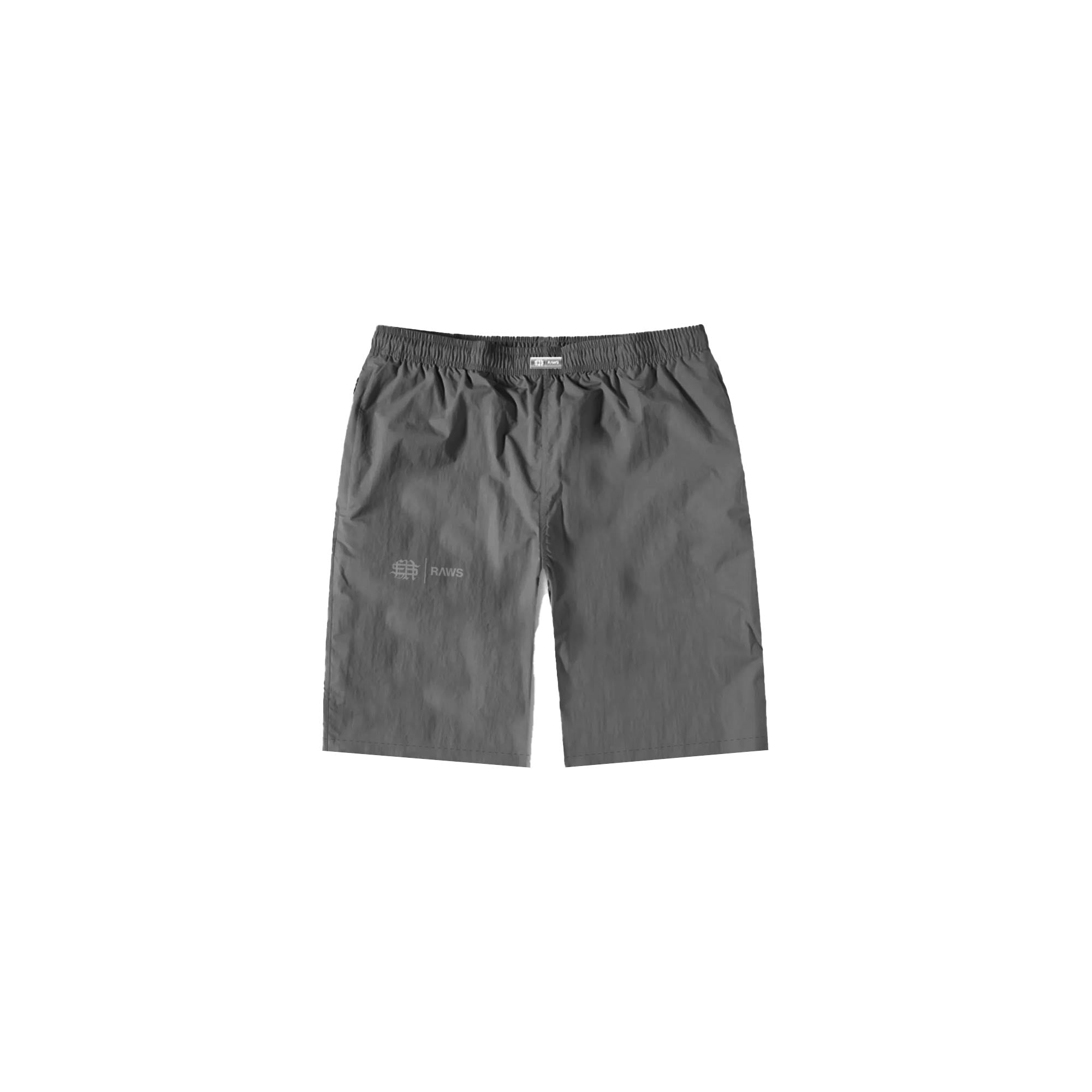 RAWS Warm Up Track Shorts : Grey